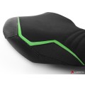 LUIMOTO (Sport) Rider Seat Covers for the Kawasaki Z900 (2020+) - OE seat for Canada / Europe and others AKA Ergo Fit Extended Reach Seat
